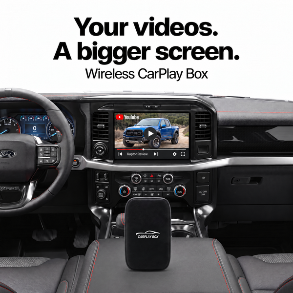 Wireless CarPlay Android Auto Adapter Box