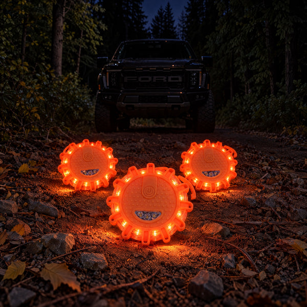 Magnetic Emergency Roadside Safety Light