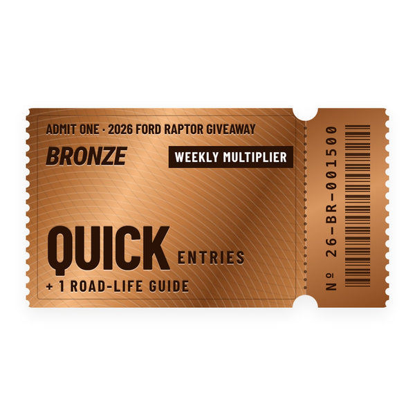 Bronze Quick Entries ticket