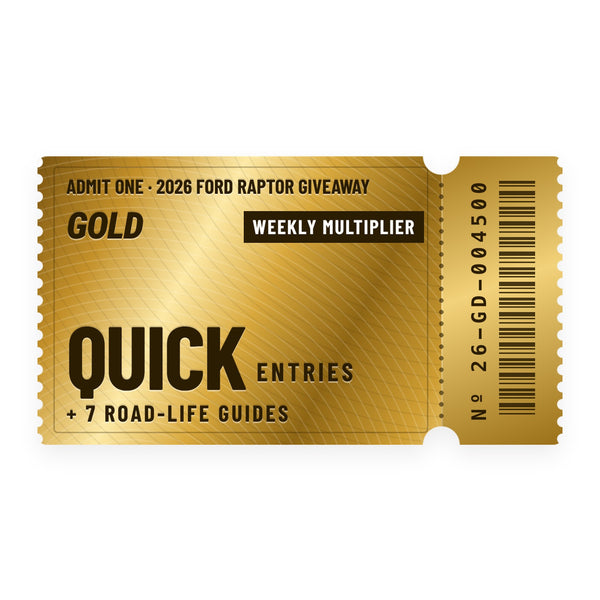 Gold Quick Entries ticket