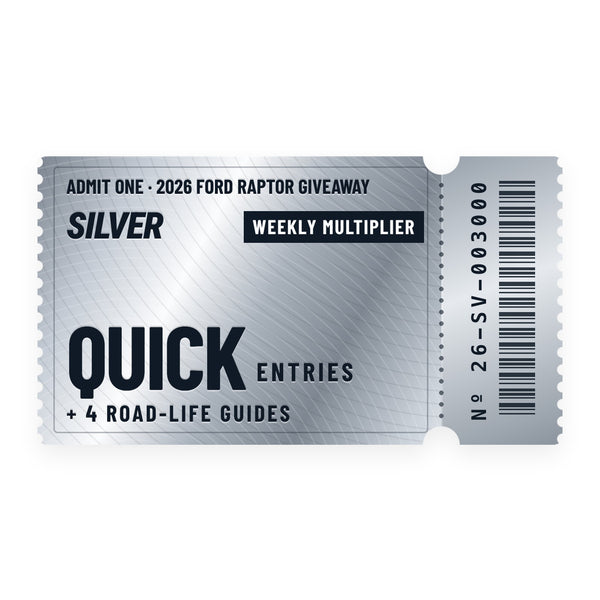 Silver Quick Entries ticket